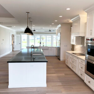 Picture of completed kitchen remodel by Marvulli Inc. 